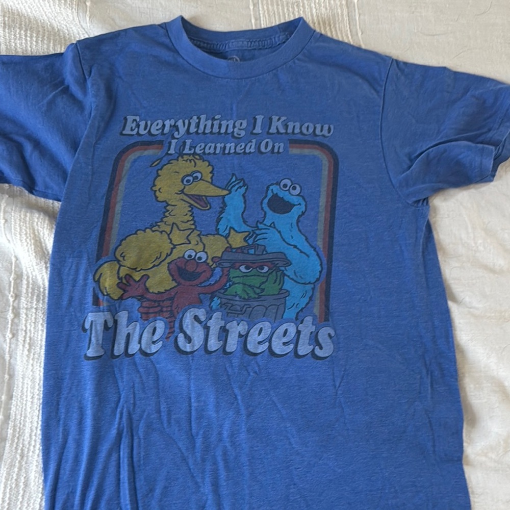Blue Sesame Street Kids T-Shirt